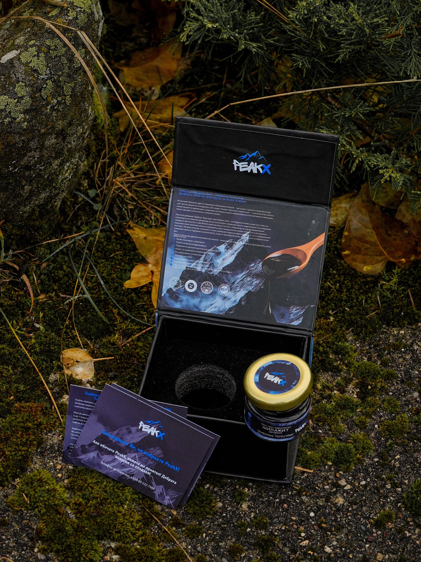 шилажит 20гр. с лъжичка и изследвания шиладжит индия